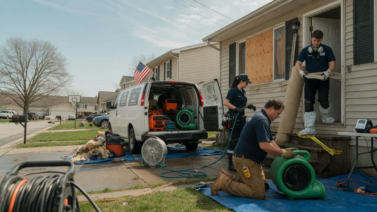Water Damage Restoration in Sand Lake, MI near me